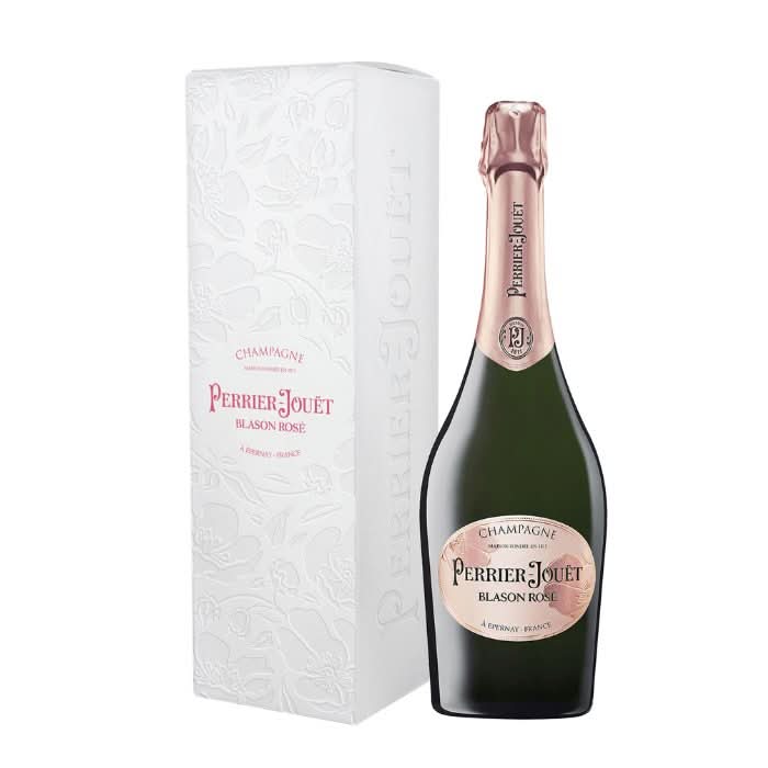 Blason Rosé Brut, Champagne, Frankreich -
