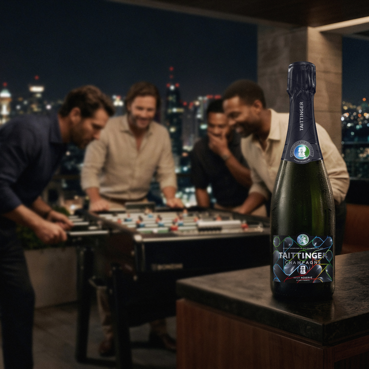 Taittinger Brut Reserve Limited Edition Fussballsommer
