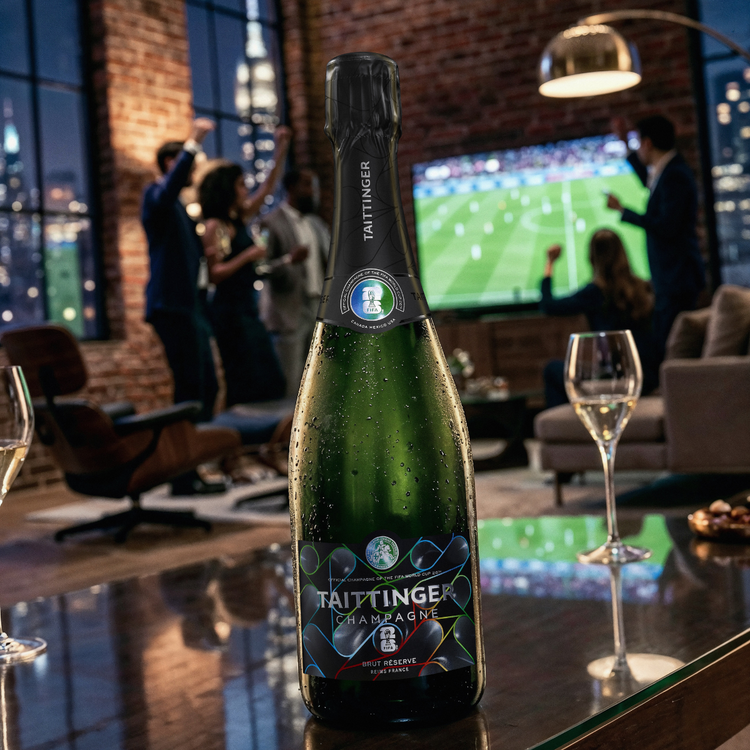 Taittinger Brut Reserve Limited Edition Fussballsommer