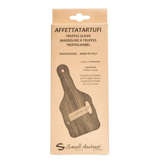 Trüffelhobel aus Rosenholz