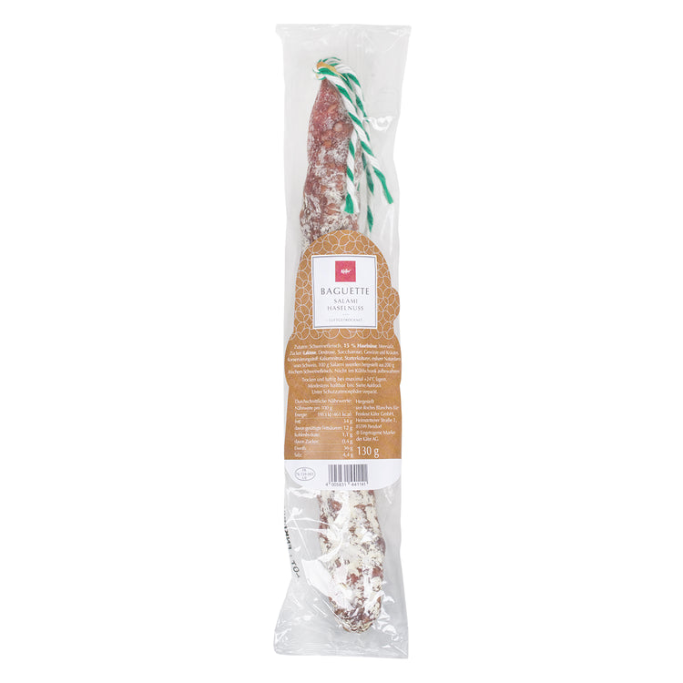 Baguette Salami Haselnuss
