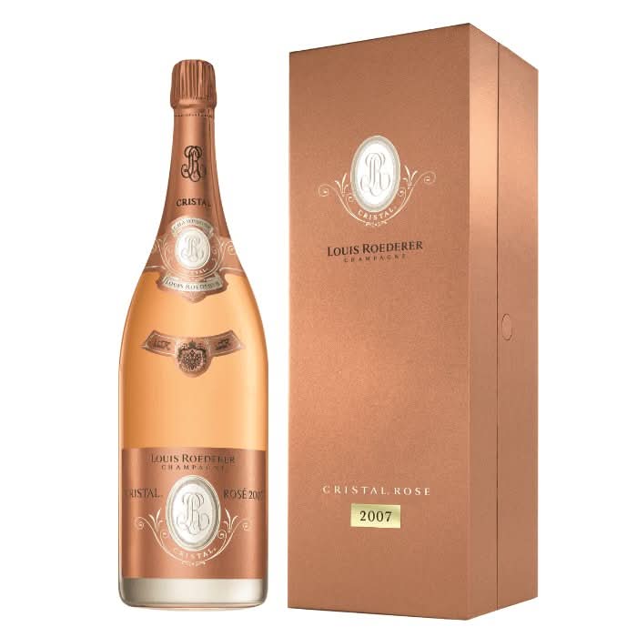 2007 Cristal Rosé, Jeroboam, Champagne, Frankreich - 
