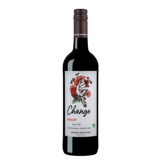 Bio Merlot Change, Languedoc, Frankreich -
