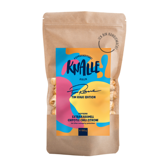 Popkorn Extrakaramell, Chili, Zitrone x Time Raue