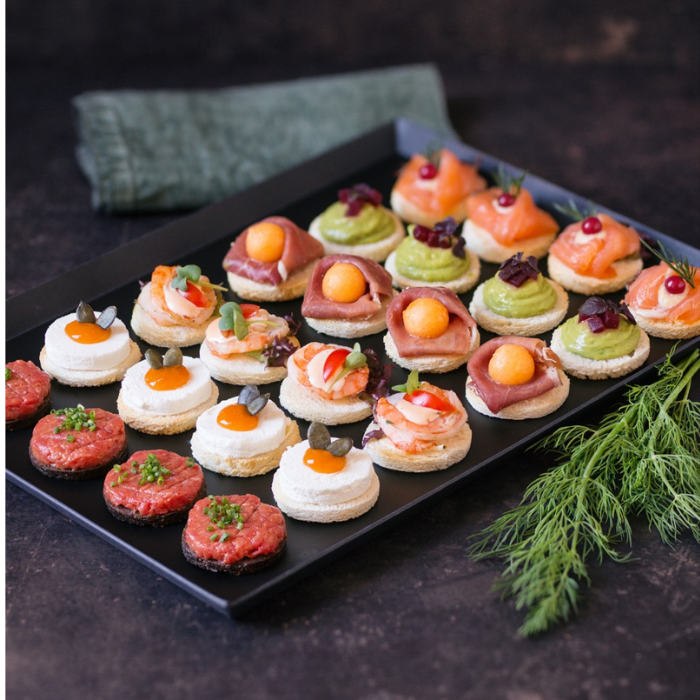 Rindertatar Canapé